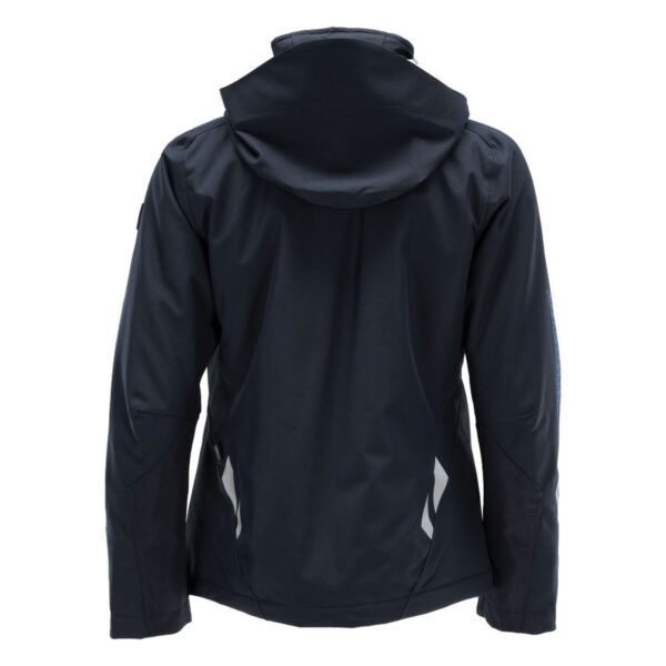MASCOT-18345-231-schwarzblau-rueckansicht - Toolcon.works MASCOT Winterjacke ACCELERATE 18345-231