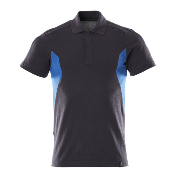 MASCOT Polo-Shirt ACCELERATE Schwarzblau/Azurblau