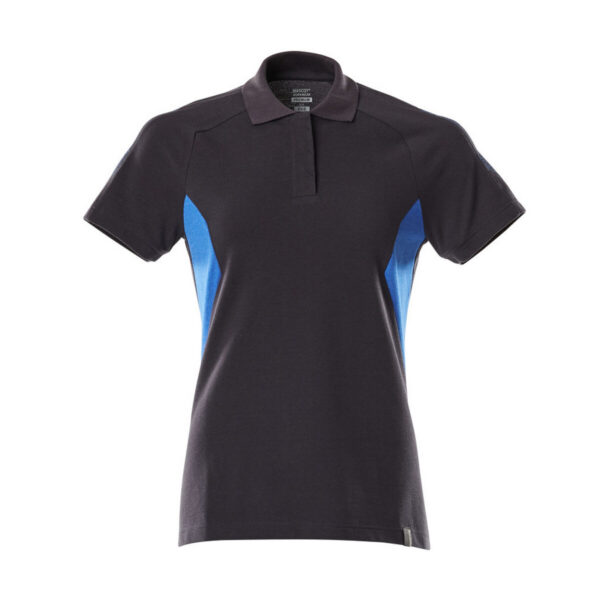 MASCOT Polo-Shirt ACCELERATE Schwarzblau/Azurblau