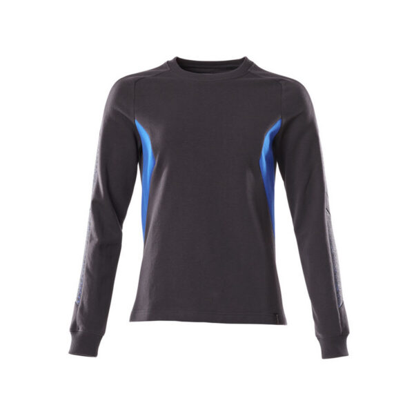 MASCOT Sweatshirt ACCELERATE Schwarzblau/Azurblau
