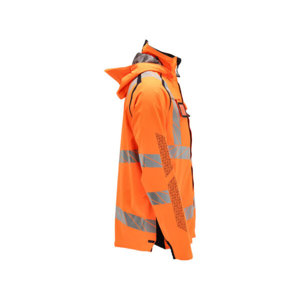 MASCOT-19001-449-hi-vis-orange-schwarzblau-model - Toolcon.works MASCOT Hardshelljacke ACCELERATE SAFE 19001-449