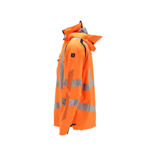 MASCOT-19001-449-hi-vis-orange-schwarzblau-side - Toolcon.works MASCOT Hardshelljacke ACCELERATE SAFE 19001-449