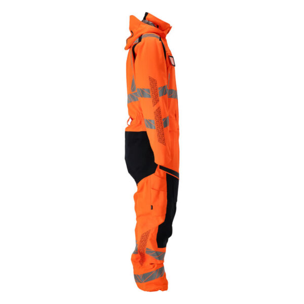 MASCOT-19019-449-hi-vis-orange-schwarzblau-model - Toolcon.works MASCOT Winteroverall ACCELERATE SAFE 19019-449
