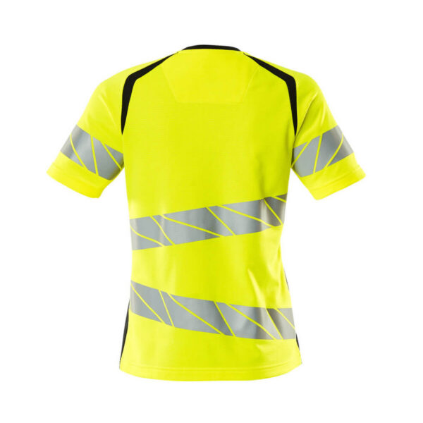 MASCOT-19092-771-hi-vis-gelb-schwarzblau-back - Toolcon.works MASCOT T-Shirt ACCELERATE SAFE 19092-771