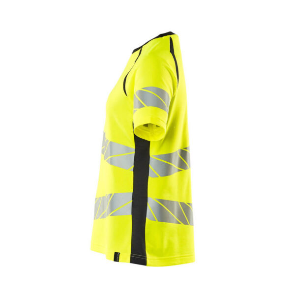 MASCOT-19092-771-hi-vis-gelb-schwarzblau-side - Toolcon.works MASCOT T-Shirt ACCELERATE SAFE 19092-771