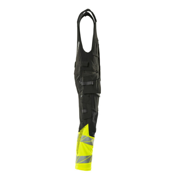 MASCOT-19169-711-schwarz-hi-vis-gelb-model - Toolcon.works MASCOT Kombihose ACCELERATE SAFE 19169-711