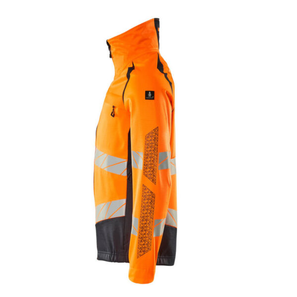 MASCOT-19509-236-hi-vis-orange-schwarzblau-side - Toolcon.works MASCOT Jacke ACCELERATE SAFE 19509-236
