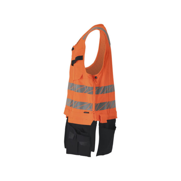 MASCOT-19589-711-hi-vis-orange-schwarzblau-side - Toolcon.works MASCOT Werkzeugweste ACCELERATE SAFE 19589-711
