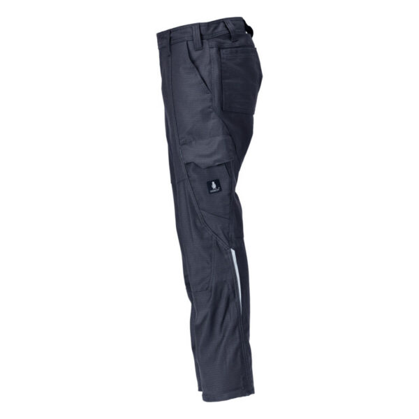 MASCOT-20179-459-schwarzblau-seitenansicht-links - Toolcon.works MASCOT Hose mit Schenkeltaschen ACCELERATE 20179-459