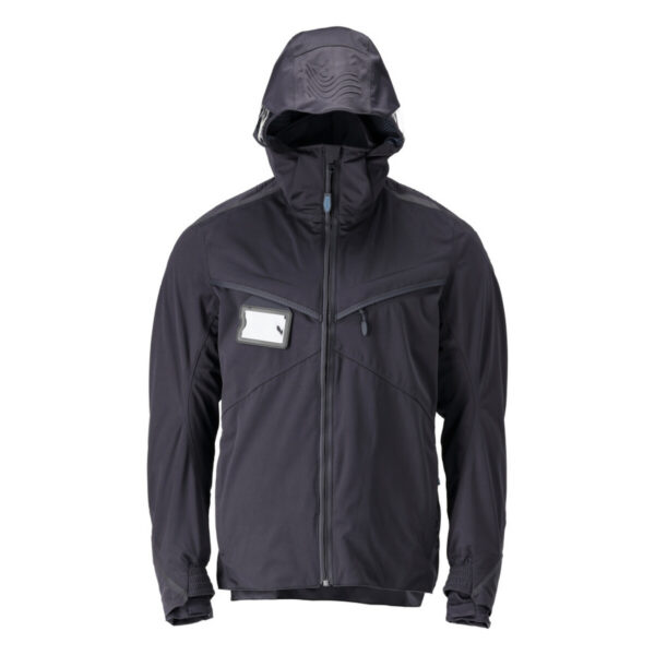 MASCOT Hardshelljacke CUSTOMIZED in Schwarzblau, Vorderansicht