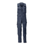 MASCOT-22069-311-schwarzblau-front - Toolcon.works MASCOT Kombihose mit Knietaschen CUSTOMIZED 22069-311