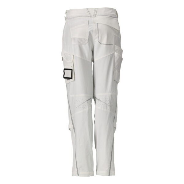 MASCOT-22078-605-weiss-back - Toolcon.works MASCOT Hose mit Knietaschen, Maler CUSTOMIZED 22078-605