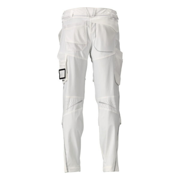 MASCOT-22079-605-weiss-back - Toolcon.works MASCOT Hose mit Knietaschen, Maler CUSTOMIZED 22079-605