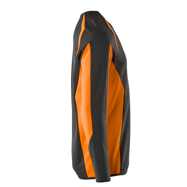 MASCOT-22084-781-schwarzblau-hi-vis-orange-model - Toolcon.works MASCOT Sweatshirt ACCELERATE SAFE 22084-781