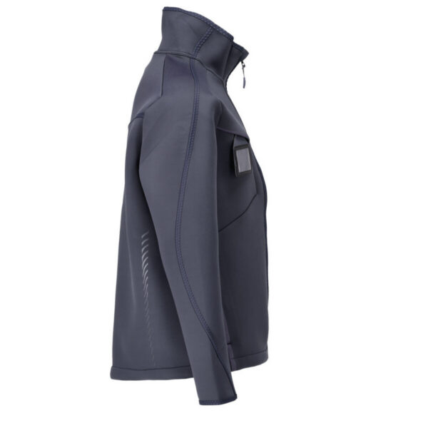 MASCOT-22085-662-schwarzblau-model - Toolcon.works MASCOT Softshelljacke CUSTOMIZED 22085-662