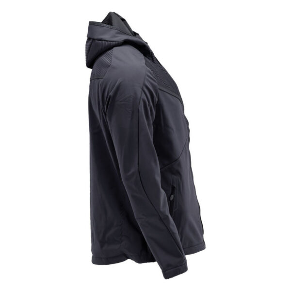 MASCOT-22102-649-schwarzblau-model - Toolcon.works MASCOT Softshelljacke mit Kapuze CUSTOMIZED 22102-649