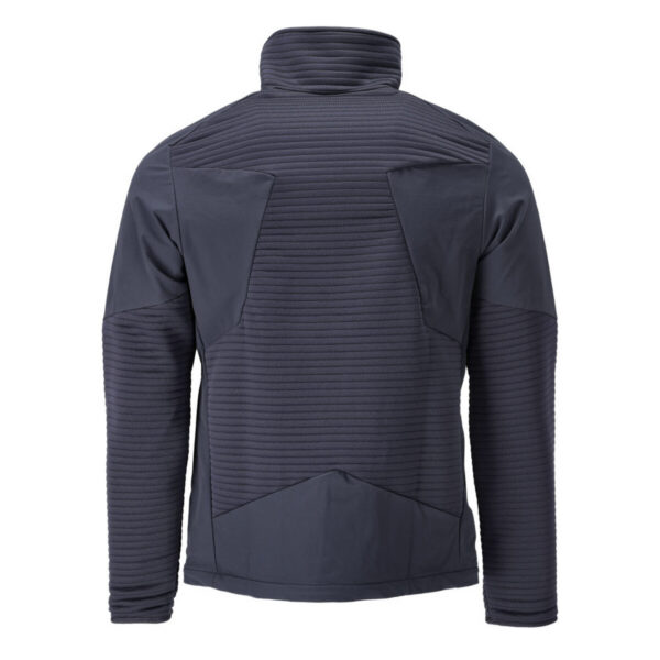 MASCOT-22105-681-schwarzblau-back - Toolcon.works MASCOT Fleecepullover mit Reißverschluss und Futter CUSTOMIZED 22105-681