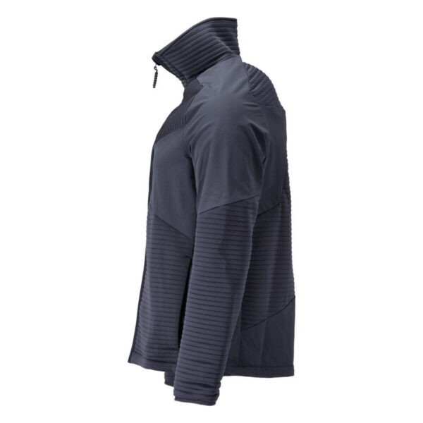 MASCOT-22105-681-schwarzblau-side - Toolcon.works MASCOT Fleecepullover mit Reißverschluss und Futter CUSTOMIZED 22105-681