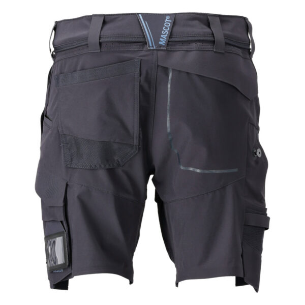MASCOT-22149-605-schwarzblau-back - Toolcon.works MASCOT Shorts CUSTOMIZED 22149-605