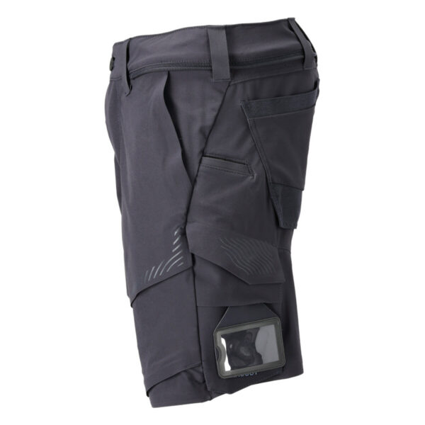 MASCOT-22149-605-schwarzblau-side - Toolcon.works MASCOT Shorts CUSTOMIZED 22149-605