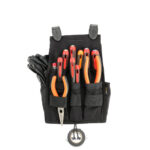 MASCOT-22150-012-schwarz-front - Toolcon.works MASCOT Hängetasche, Elektriker CUSTOMIZED 22150-012