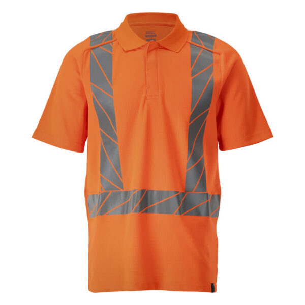 MASCOT Polo-Shirt ACCELERATE SAFE in Hi-vis Orange, Vorderansicht