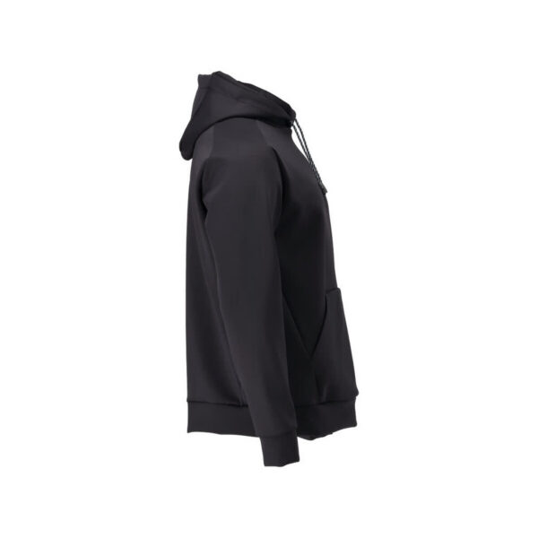 MASCOT-22286-608-schwarzblau-model - Toolcon.works MASCOT Fleece Kapuzensweatshirt CUSTOMIZED 22286-608