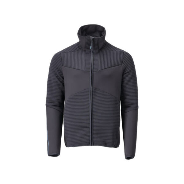 MASCOT Fleecejacke CUSTOMIZED in Schwarzblau, Vorderansicht