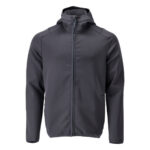 MASCOT-22586-608-schwarzblau-front - Toolcon.works MASCOT Fleecejacke mit Kapuze CUSTOMIZED 22586-608