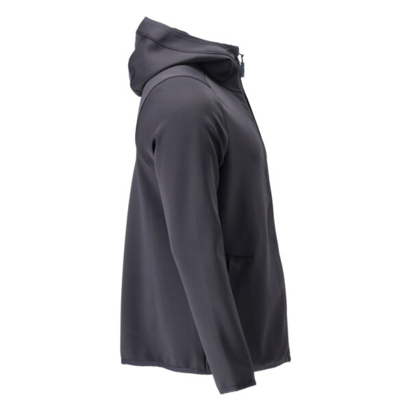 MASCOT-22586-608-schwarzblau-model - Toolcon.works MASCOT Fleecejacke mit Kapuze CUSTOMIZED 22586-608