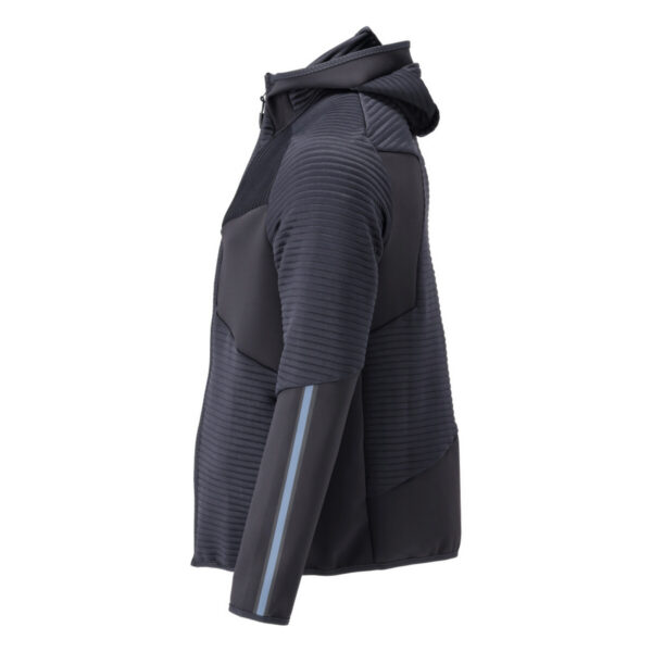 MASCOT-22603-681-schwarzblau-side - Toolcon.works MASCOT Fleece Kapuzensweatshirt mit Reißverschluss CUSTOMIZED 22603-681