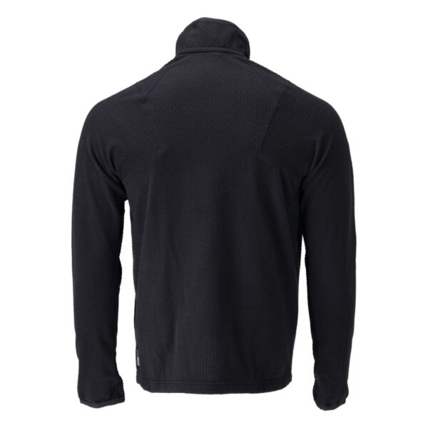 MASCOT-22703-639-schwarzblau-back - Toolcon.works MASCOT Microfleece Pullover mit kurzem Reißverschluss CUSTOMIZED 22703-639