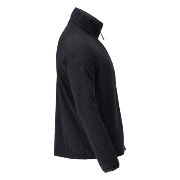MASCOT-22703-639-schwarzblau-model - Toolcon.works MASCOT Microfleece Pullover mit kurzem Reißverschluss CUSTOMIZED 22703-639