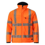 MASCOT-24002-143-hi-vis-orange-front - Toolcon.works MASCOT Softshelljacke ACCELERATE SAFE 24002-143
