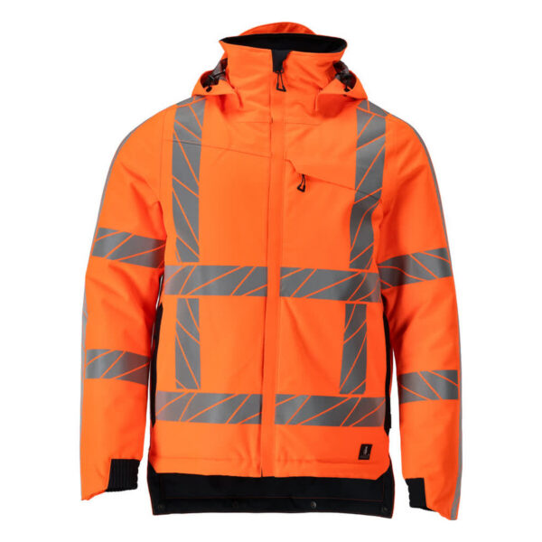 MASCOT Winterjacke ACCELERATE SAFE in Hi-vis Orange, Vorderansicht