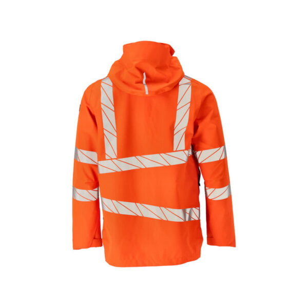 MASCOT-24401-231-hi-vis-orange-back - Toolcon.works MASCOT Hardshelljacke ACCELERATE SAFE 24401-231