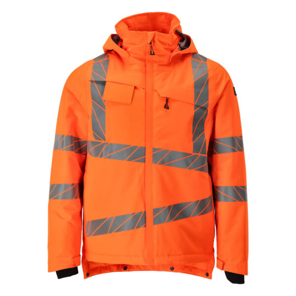 MASCOT Winterjacke ACCELERATE SAFE in Hi-vis Orange, Vorderansicht