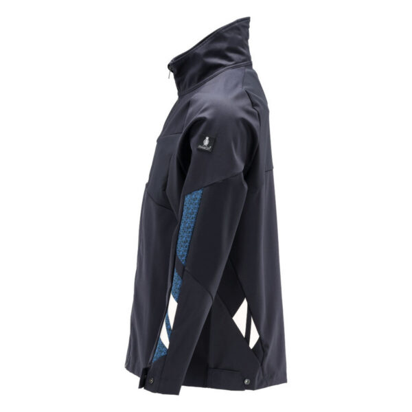 MASCOT-25009-442-schwarzblau-seitenansicht-links - Toolcon.works MASCOT Jacke ACCELERATE 25009-442