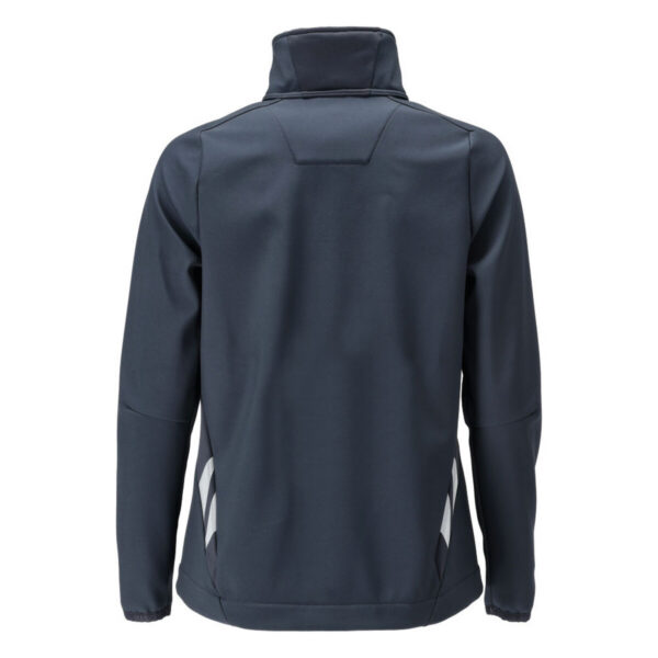 MASCOT-25012-253-schwarzblau-rueckansicht - Toolcon.works MASCOT Softshelljacke ACCELERATE 25012-253
