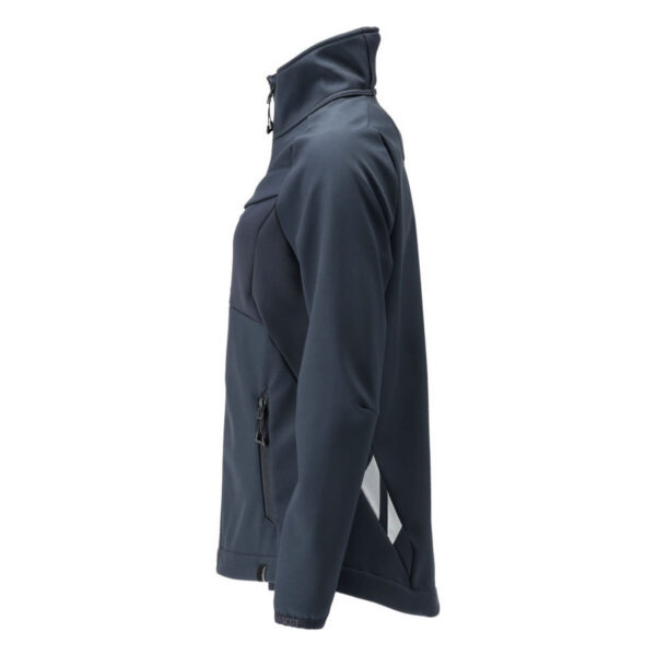 MASCOT-25012-253-schwarzblau-seitenansicht-links - Toolcon.works MASCOT Softshelljacke ACCELERATE 25012-253