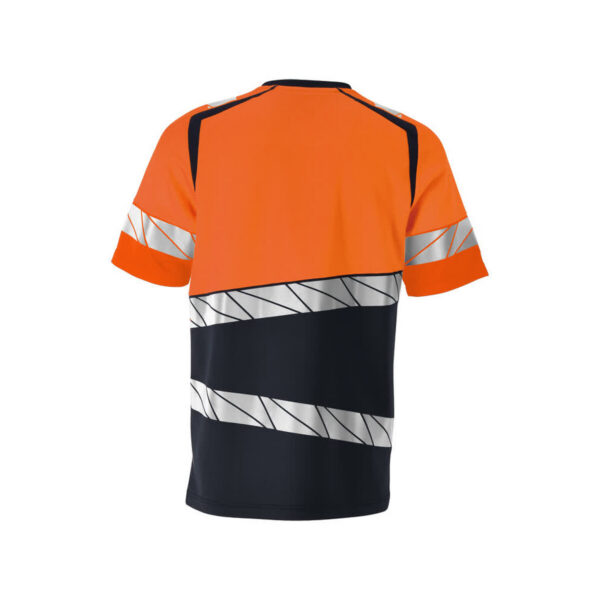 MASCOT-25082-771-schwarzblau-hi-vis-orange-back - Toolcon.works MASCOT T-Shirt ACCELERATE SAFE 25082-771