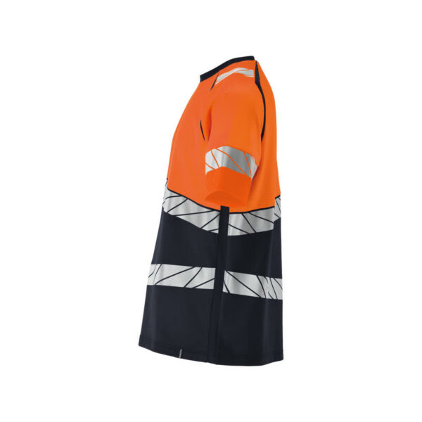 MASCOT-25082-771-schwarzblau-hi-vis-orange-side - Toolcon.works MASCOT T-Shirt ACCELERATE SAFE 25082-771