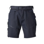 MASCOT-25149-230-schwarzblau-front - Toolcon.works MASCOT Shorts CUSTOMIZED 25149-230