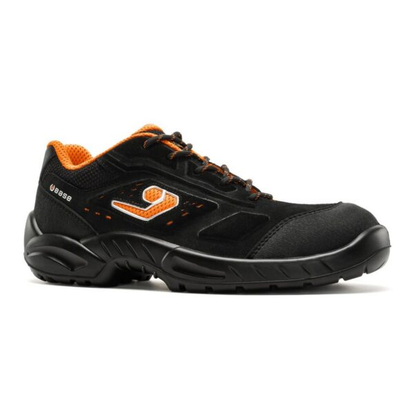 Base Sicherheitshalbschuh Arenal S1PS in schwarz/orange