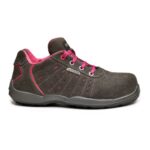 Base Sicherheitshalbschuh Attitude S1PL – grau/fuchsia - Toolcon.works Base Sicherheitshalbschuh Attitude S1PL