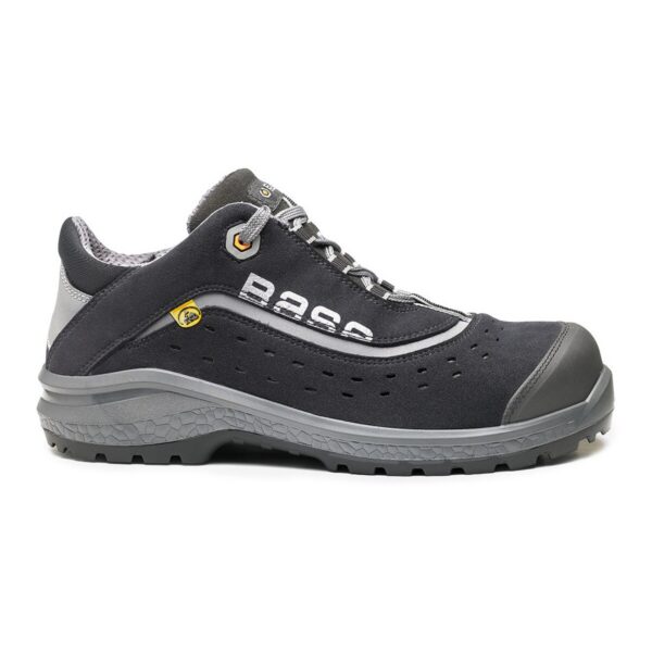 Base Sicherheitshalbschuh Be-Style ESD S1PS in schwarz/grau