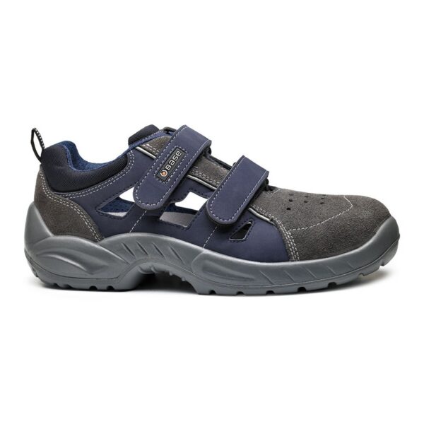 Base Sicherheitshalbschuh Central S1PS in grau