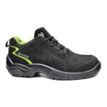 Base Sicherheitshalbschuh Chester S3L – schwarz/grün - Toolcon.works Base Sicherheitshalbschuh Chester S3L
