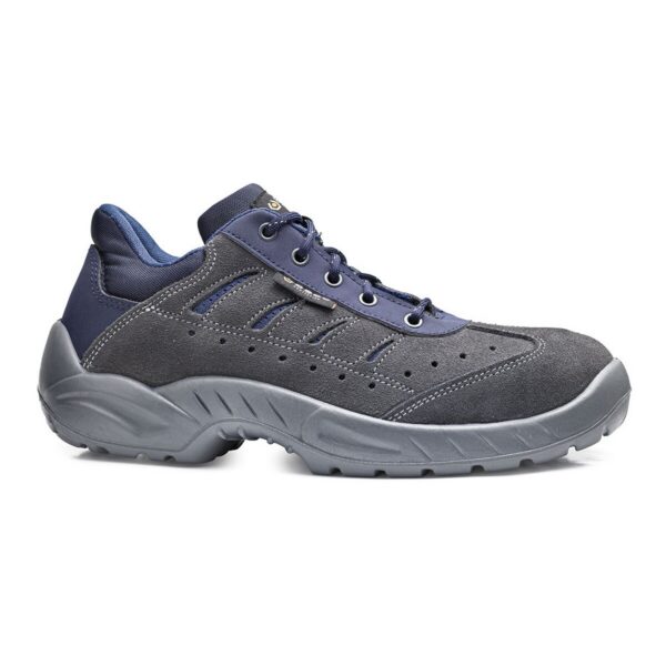 Base Sicherheitshalbschuh Colosseum S1PS in grau
