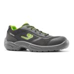 Base Sicherheitshalbschuh Euston S1PS – grau/grün - Toolcon.works Base Sicherheitshalbschuh Euston S1PS
